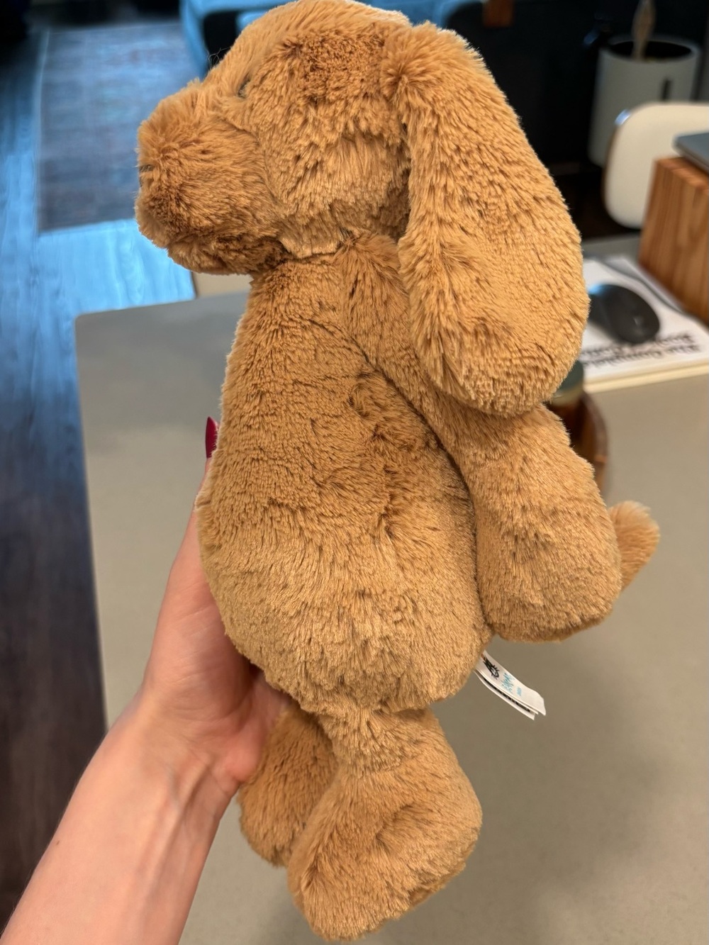 🐕 Jellycat Bashful Toffee Puppy Brown Dog Stuffed Animal Plush Toy - Picture 2 of 7